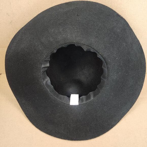 Target 100% Wool Floppy Hat Women’s One SZ Black Boho Excellent Condition - Picture 4 of 11